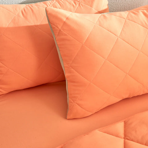 Karaca Home Smart Comfort Orange Einzelbett Schlafset