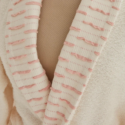 Karaca Home Dena 100% Baumwolle Familien-Badset Offwhite