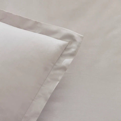 Karaca Home White Collection Lavin 100% Baumwolle Doppelbett Bettwäsche Set Stone