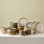 Karaca Earth Collection Earthy Reactive 52-Teiliges 12-Personen Geschirrset