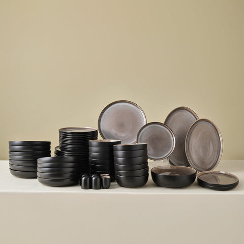 Karaca Earth Collection Mercure 59-Teiliges 12-Personen Geschirrset