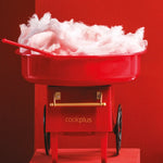 Cookplus Zuckerwatte-Maschine Rot