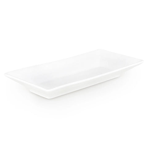 Karaca Carmen Trend Porzellan Suppenteller Rechteckig 19x9 cm