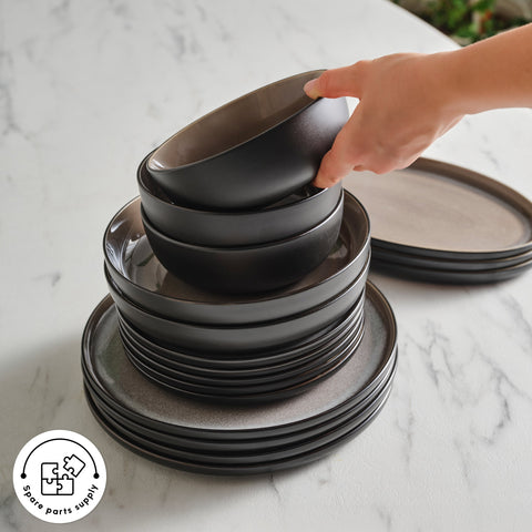 Karaca Earth Collection Mercure 59-Teiliges 12-Personen Geschirrset