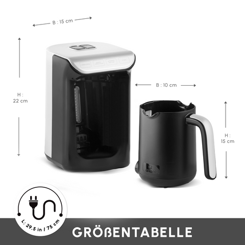 Karaca Hatır Koz Milky Türkische Kaffeemaschine