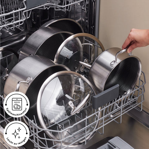 Karaca 5Ply PowerSteel 316+ Kochtopf Set, 7 Teilig