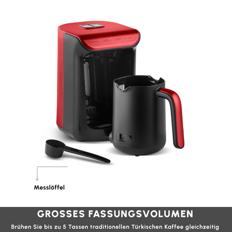 Karaca Hatır Koz Red Milky Türkische Kaffeemaschine