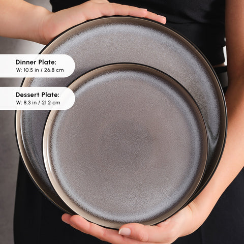 Karaca Earth Collection Mercure 59-Teiliges 12-Personen Geschirrset