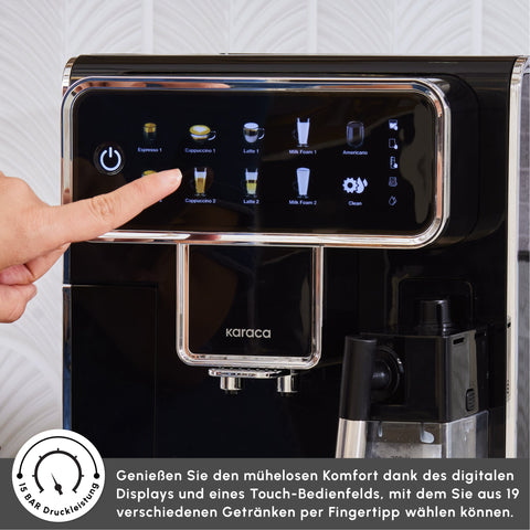 Karaca Coffeemaestro Vollautomatische Espressomaschine