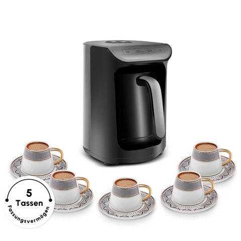 Karaca Hatır Milky Türkische Kaffeemaschine Anthrazit