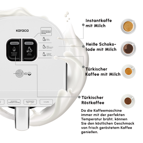 Karaca Hatır Koz Milky Türkische Kaffeemaschine