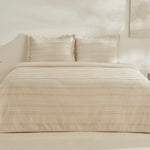 Karaca Home Arlina Bold Doppelbett Bettbezug Beige