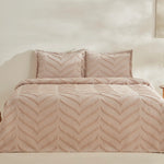 Karaca Home Arlina Geo Stein Doppelbett Bettbezug