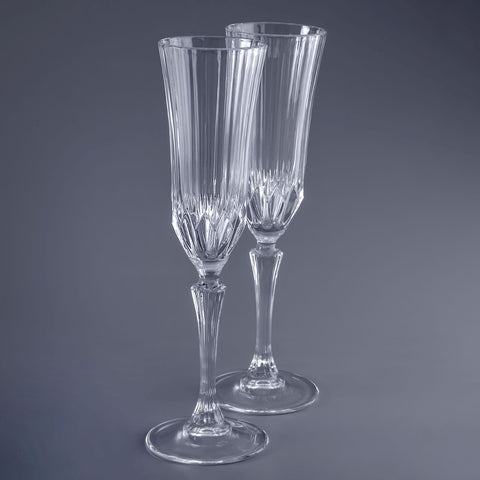 RCR Adagio 6-teiliges Flöten-Glas-Set 180 ml
