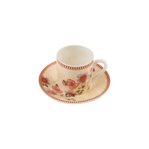 Karaca Diyara Asorti Kaffeetassen-Set für 6 Personen