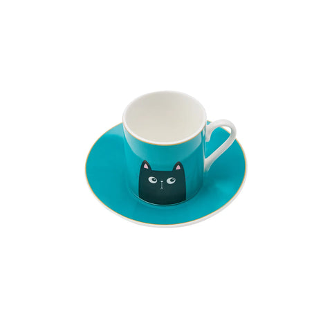 Karaca Paws 12 Piece Coffee Cup Set for 6 People