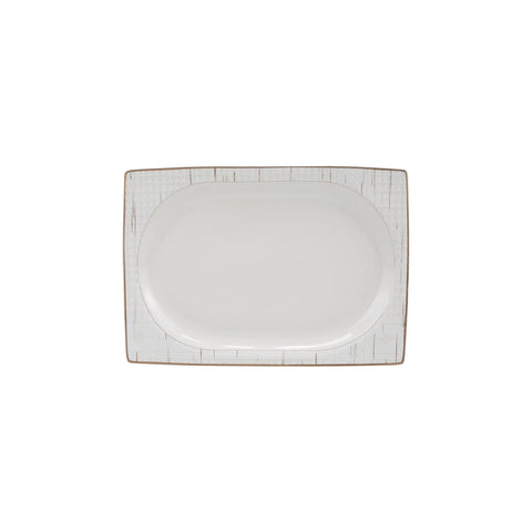 Karaca Batik Cream 60-teiliges Tafelgeschirr-Set für 12 Personen Gold Quadrat