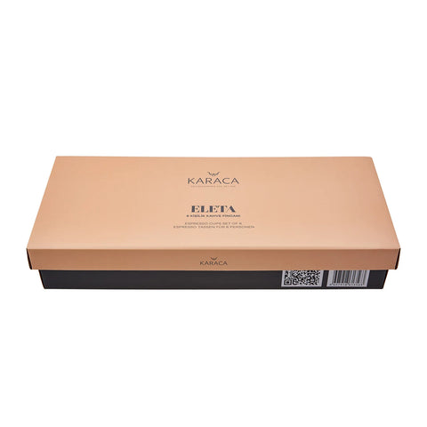 Karaca Eleta Kaffeeservice für 6 Personen 90ml 