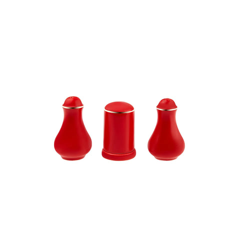 Karaca New Noble Red 58-Teiliges Geschirrset Für 12 Personen
