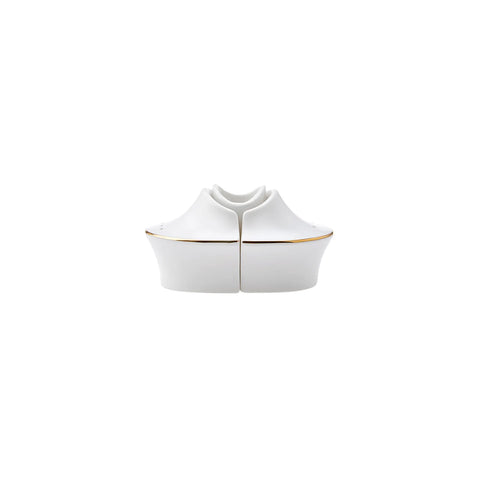 Karaca Red Carpet Collection Streamline Hole Gold 59 Teiliges Für 12 Personen Tafelgeschirr Set Porzellan