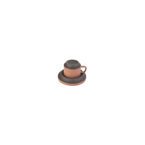 Karaca Stone Bronze Kaffeetassen-Set für 2 Personen