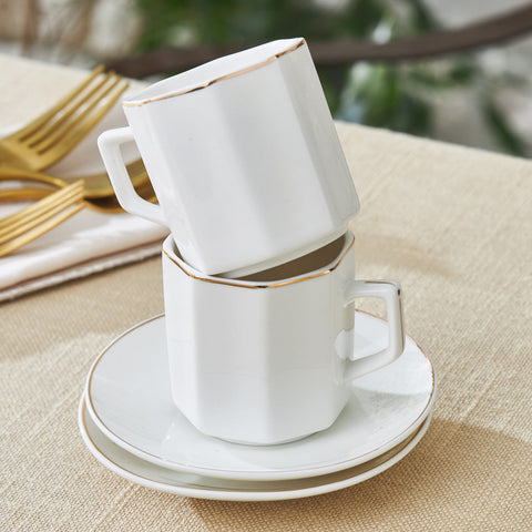 Karaca Vezir 6 Personen Kaffeetassen-Set 80 ml