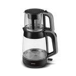 Karaca Glass Tea XL 2 in 1 Glas-Teemaschine Space Gray