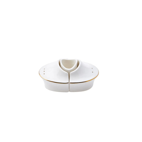 Karaca Red Carpet Collection Streamline Hole Gold 59 Teiliges Für 12 Personen Tafelgeschirr Set Porzellan