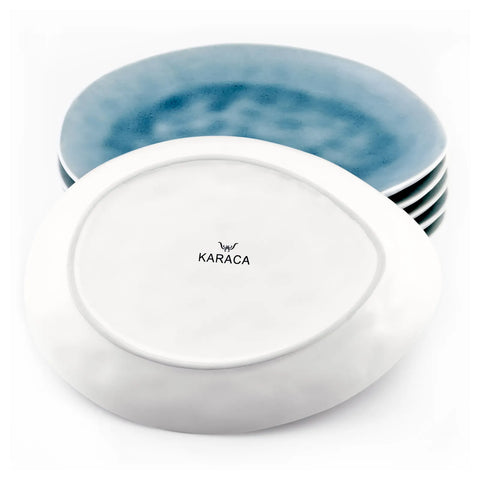 Karaca Turquoise Reactive 18 Teilige Geschirr Set für 6 Personen