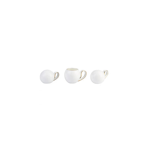 Karaca Red Carpet Collection Fine Pearl Extra Chanak Gold 62-teiliges Perlengeschirrset für 12 Personen
