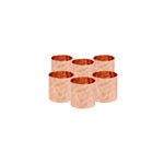 Karaca Home Moroc 6-teiliges Serviettenring-Set ( Rosegold) 4cm