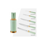 Karaca Woodland Herbal Messer-Set, 6- teilig
