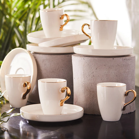 Karaca Pippo Espresso Kaffeeservice für 6 Personen