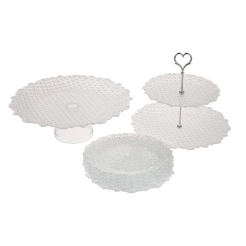 Karaca Elegance 8 Piece Dessert Service Set
