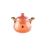 Karaca Mesopotamia 20 cm Kupfer-Breiter Kochtopf
