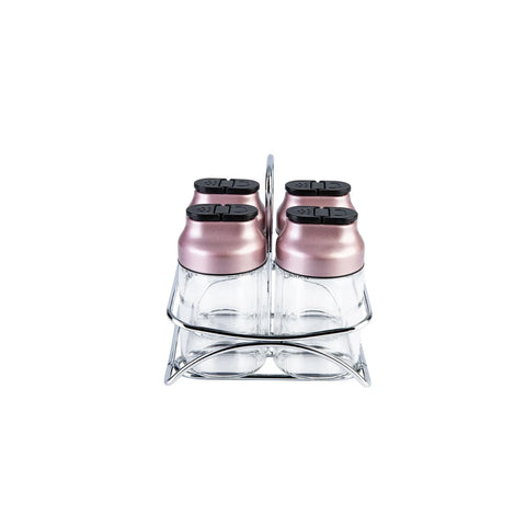 Karaca Dimple Rosegold 5 teiliges Gewürzset