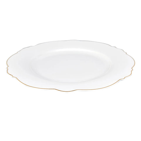 Karaca Romantic Weiß Servierplatte 27 cm