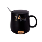 Karaca Love Kaffeebecher klein, Schwarz