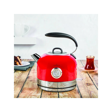Karaca Retro 2152 Red (Roter) Retro Wasserkocher