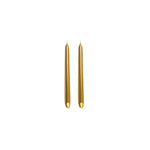Karaca 2 Stück Golden Kerze 24 cm