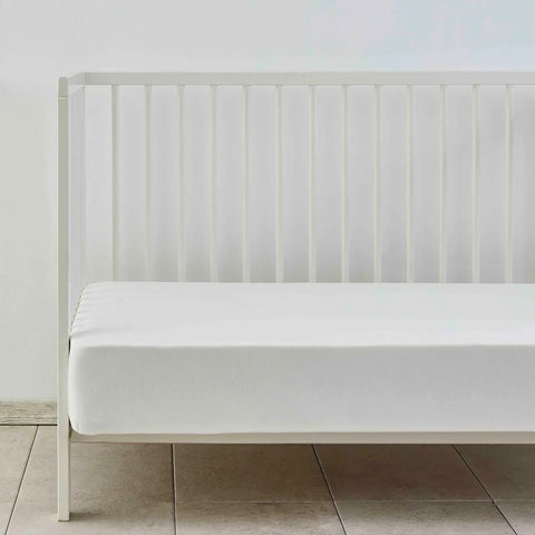 Karaca Home Jersey Fitted Bed Sheet White 70x140 cm + 20 cm Öko-Tex Zertifiziert