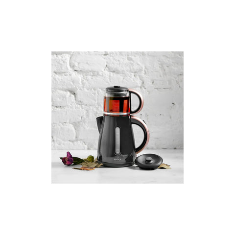 Karaca Teepot und Wasserkocher 1501 Rosegold