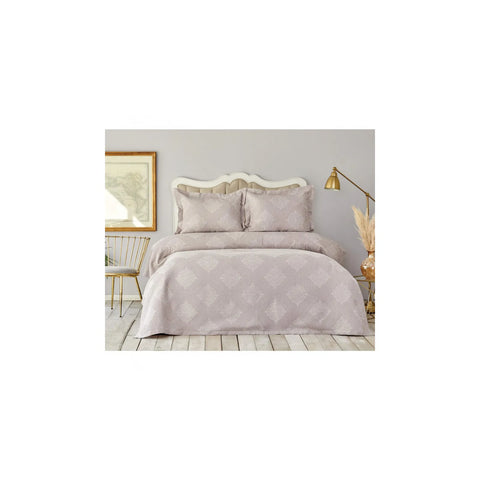 Karaca Home Eva Lila (2 Personen) Doppelbettbezug Set