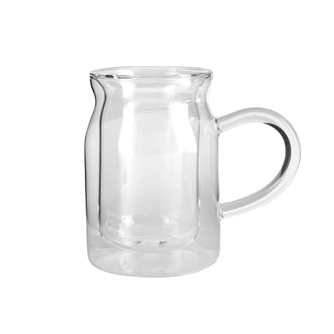 Karaca Pia Doppelwandig Milk Tasse mit Henkel 