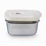 Cookplus Weiß Vorratsbehälter Eckig 0.9 Lt
