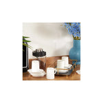 Karaca Snow 12 teiliges Kaffeetassen Set für 6 Personen