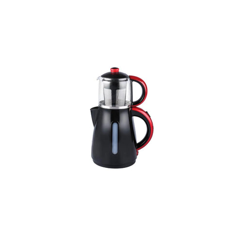 Karaca energiesparende Teemaschine und Wasserkocher 1501 Redgold
