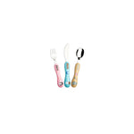 Karaca Pets Kinderbesteck-Set, 3-teilig Mit
