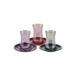 Karaca 3 Farben 1 Set 12-teiliges Teeset