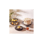 Karaca Lovizna Black 8 Piece Dessert Box/Cake Set